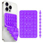Silicone Suction Cup Phone Holde Multifunctional Fixed Anti-slip Mobile Fixture Double Sided Detachable Phone Rubber Sucker Pad