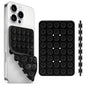 Silicone Suction Cup Phone Holde Multifunctional Fixed Anti-slip Mobile Fixture Double Sided Detachable Phone Rubber Sucker Pad