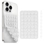Silicone Suction Cup Phone Holde Multifunctional Fixed Anti-slip Mobile Fixture Double Sided Detachable Phone Rubber Sucker Pad