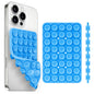 Silicone Suction Cup Phone Holde Multifunctional Fixed Anti-slip Mobile Fixture Double Sided Detachable Phone Rubber Sucker Pad