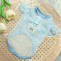 Breathable Mesh Pet Dog Vest Dog Summer Clothes Thin Cooling T Shirt Chihuahua Bichon Costume Cat Clothing Girls Puppy Shirt New